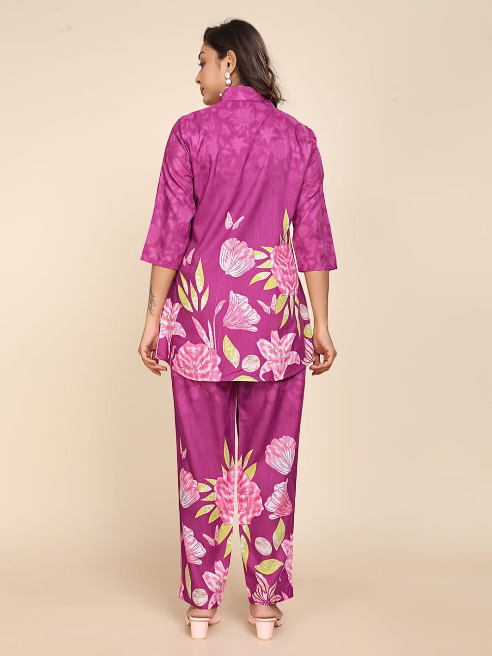 Pink Bloom Co-ord Set - Image 3