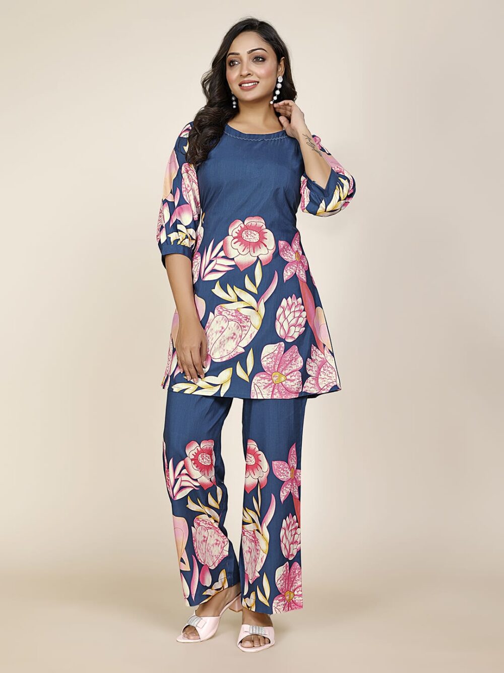 Midnight Bloom Co-ord Set - Image 3